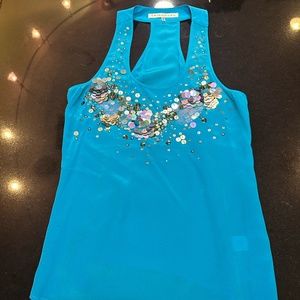 TRINA TURK TANK TOP BLOUSE